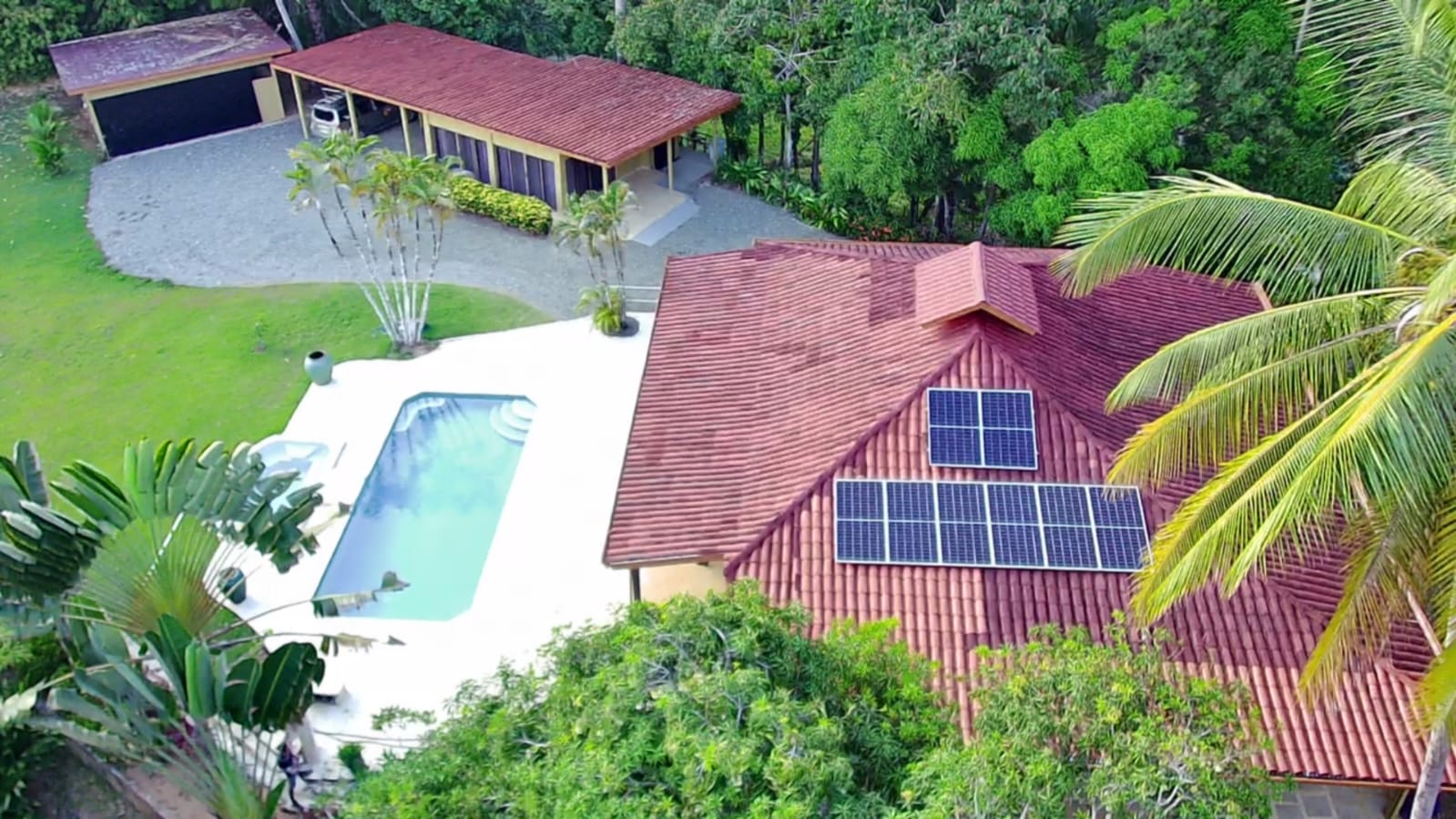 Photo of solar panel in a house