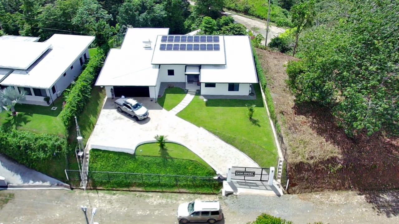 Photo of solar panel in a house